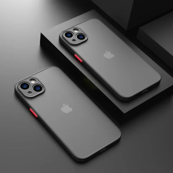 Luxury Non-Slip iPhone Case Shock Proof Matte - Image 27
