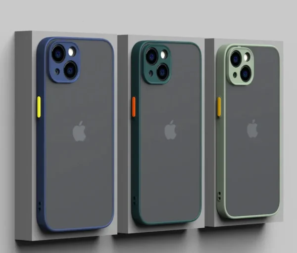 Luxury Non-Slip iPhone Case Shock Proof Matte - Image 26