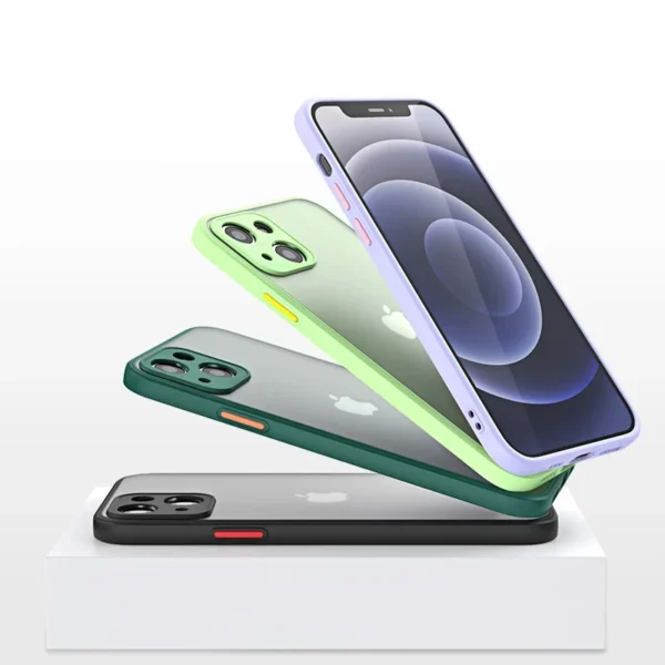 Luxury Non-Slip iPhone Case Shock Proof Matte - Image 15