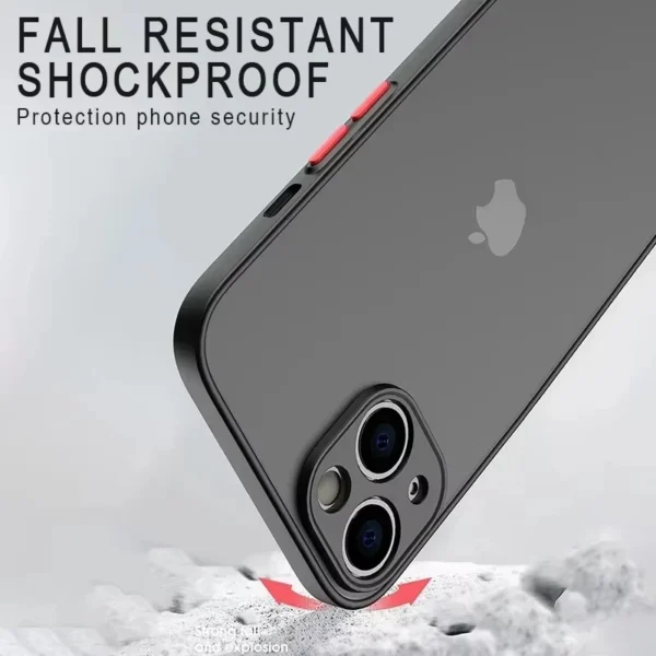 Luxury Non-Slip iPhone Case Shock Proof Matte - Image 4
