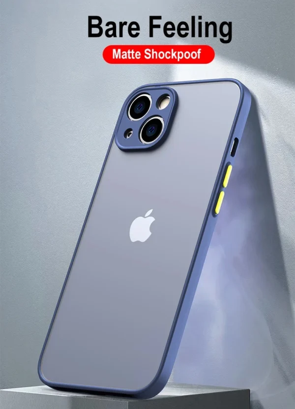 Luxury Non-Slip iPhone Case Shock Proof Matte - Image 13