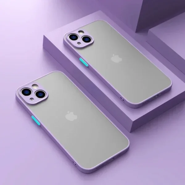 Luxury Non-Slip iPhone Case Shock Proof Matte - Image 11