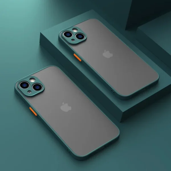 Luxury Non-Slip iPhone Case Shock Proof Matte - Image 29