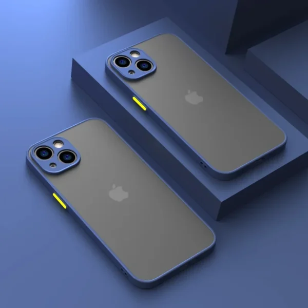 Luxury Non-Slip iPhone Case Shock Proof Matte - Image 28