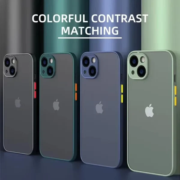 Luxury Non-Slip iPhone Case Shock Proof Matte - Image 6
