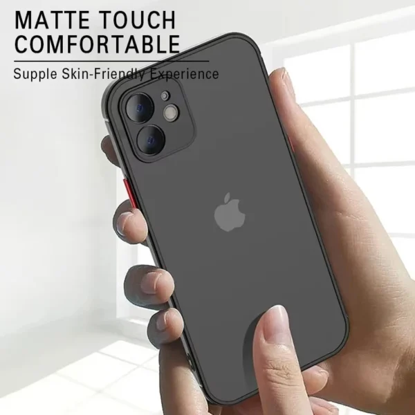Luxury Non-Slip iPhone Case Shock Proof Matte - Image 5