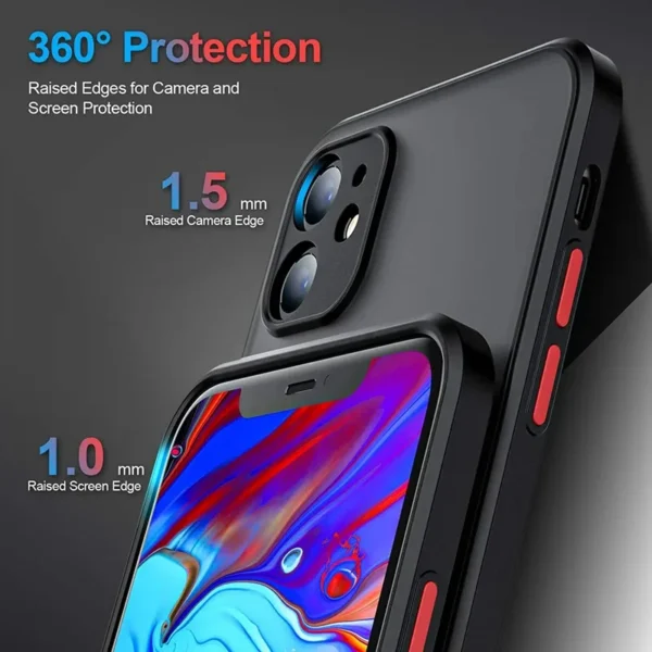 Luxury Non-Slip iPhone Case Shock Proof Matte - Image 21