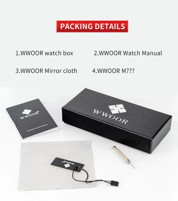 WWOOR Luxury Mens Watch - Image 10