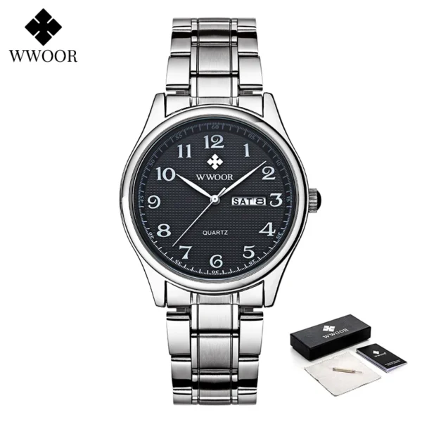 WWOOR Luxury Mens Watch - Image 2