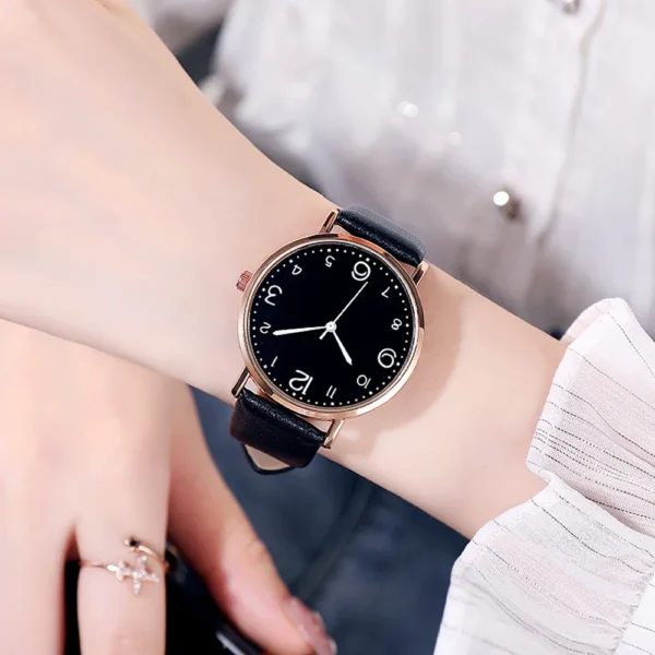 Fashion Leather Strap Women's Watch - Image 5
