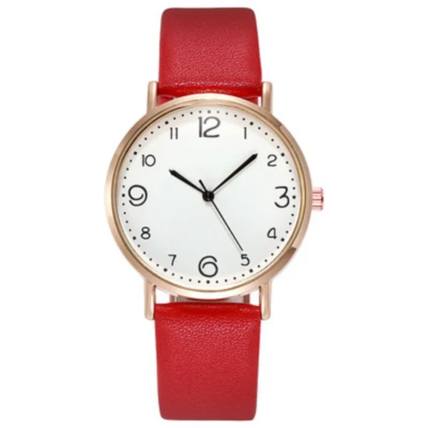 Fashion Leather Strap Women's Watch - Image 4