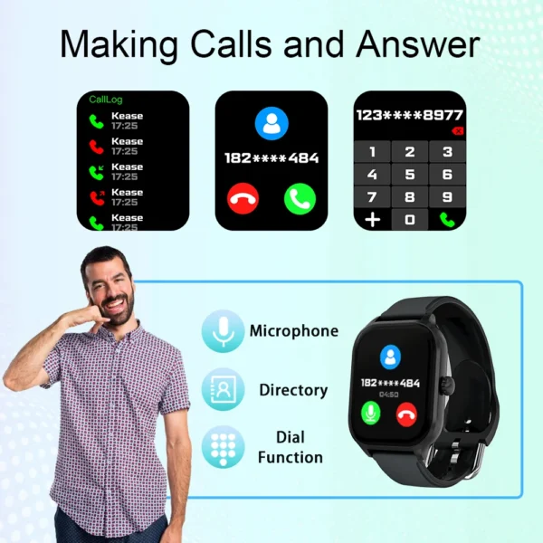 Men's, Women's and Kid's Smartwatch - Image 3