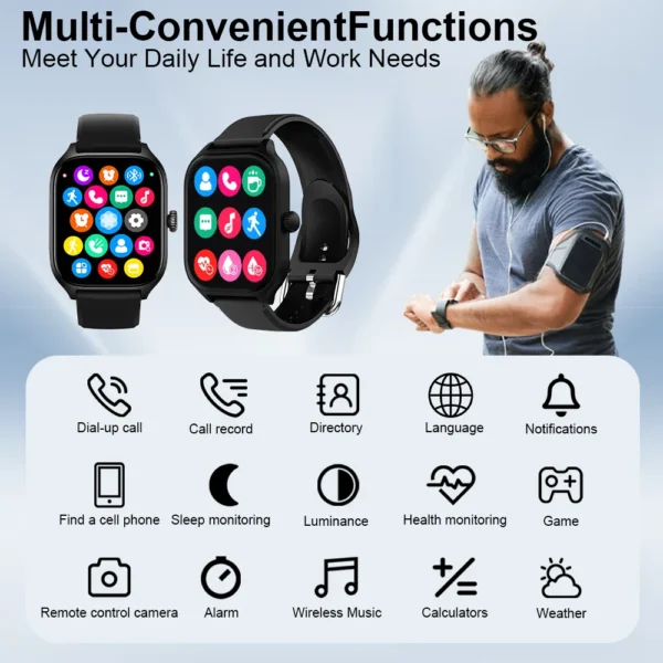 Men's, Women's and Kid's Smartwatch - Image 6