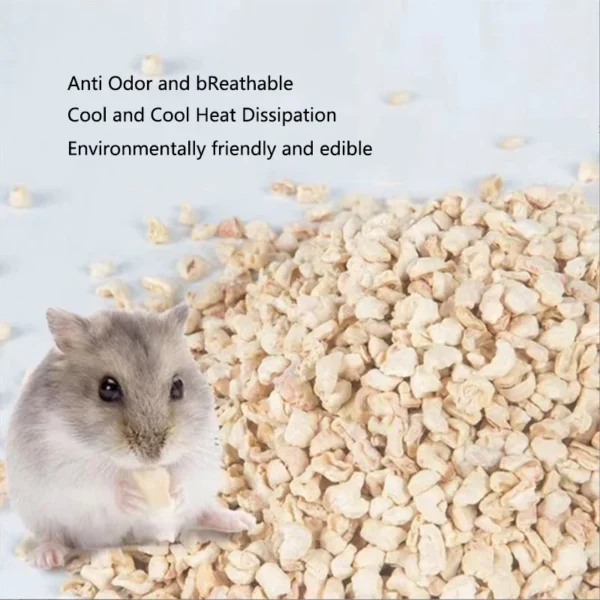 Natural Corn Bedding for: Hamsters, Rabbits and Guinea Pigs - Image 5