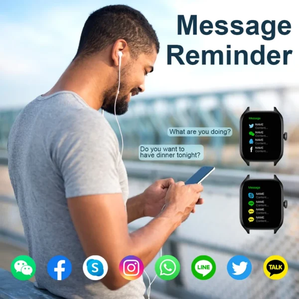Men's, Women's and Kid's Smartwatch - Image 4