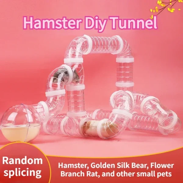 Hamster Toy Maze Tunnel